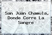 <b>San Juan Chamula</b>, Donde Corre La Sangre