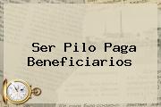 <b>Ser Pilo Paga</b> Beneficiarios