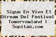 Sigue En Vivo El Stream Del Festival <b>Tomorrowland</b> | Sopitas.com