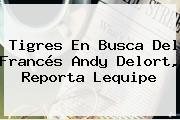 Tigres En Busca Del Francés <b>Andy Delort</b>, Reporta Lequipe