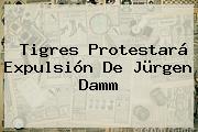 <b>Tigres</b> Protestará Expulsión De Jürgen Damm