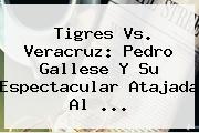<b>Tigres Vs</b>. <b>Veracruz</b>: Pedro Gallese Y Su Espectacular Atajada Al ...