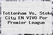 <b>Tottenham</b> Vs. Stoke City EN VIVO Por Premier League