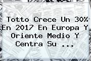 <b>Totto</b> Crece Un 30% En 2017 En Europa Y Oriente Medio Y Centra Su ...