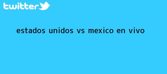 trinos de Estados Unidos <b>vs México</b> | EN <b>VIVO</b>