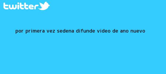 trinos de Por primera vez, Sedena difunde <b>video de año nuevo</b>