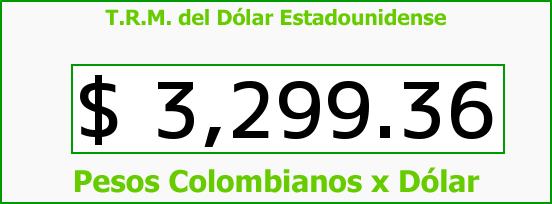 ver tasa representativa del mercado del dólar en colombia para el domingo 13 de diciembre de 2015 T.R.M. del Dólar para hoy Domingo 13 de Diciembre de 2015