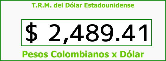ver tasa representativa del mercado del dólar en colombia para el jueves 26 de febrero de 2015 T.R.M. del Dólar para hoy Jueves 26 de Febrero de 2015
