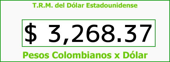 TRM Dólar Colombia, Lunes 11 de Enero de 2016 | TecnoAutos.com