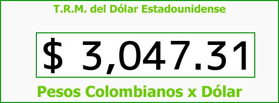 ver tasa representativa del mercado del dólar en colombia para el lunes 23 de noviembre de 2015 T.R.M. del Dólar para hoy Lunes 23 de Noviembre de 2015
