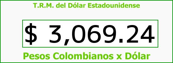 ver tasa representativa del mercado del dólar en colombia para el miércoles 18 de noviembre de 2015 T.R.M. del Dólar para hoy Miércoles 18 de Noviembre de 2015