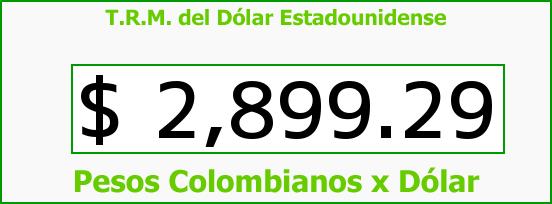 ver tasa representativa del mercado del dólar en colombia para el sábado 10 de septiembre de 2016 T.R.M. del Dólar para hoy Sábado 10 de Septiembre de 2016