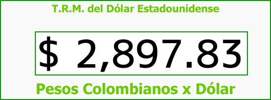 ver tasa representativa del mercado del dólar en colombia para el sábado 16 de septiembre de 2017 T.R.M. del Dólar para hoy Sábado 16 de Septiembre de 2017