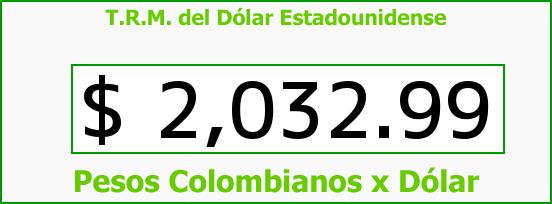 ver tasa representativa del mercado del dólar en colombia para el viernes 14 de febrero de 2014 T.R.M. del Dólar para hoy Viernes 14 de Febrero de 2014