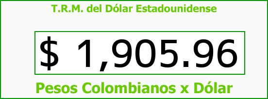 ver tasa representativa del mercado del dólar en colombia para el viernes 30 de mayo de 2014 T.R.M. del Dólar para hoy Viernes 30 de Mayo de 2014