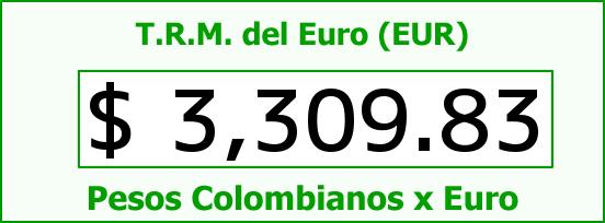 T.R.M. del Euro para hoy Jueves 19 de Noviembre de 2015