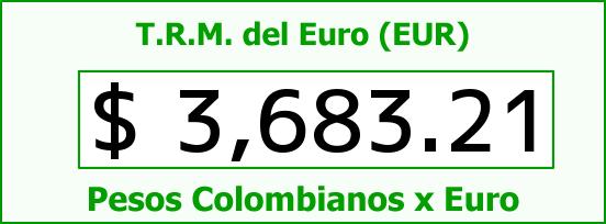 T.R.M. del Euro para hoy Viernes 26 de Febrero de 2016