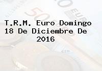 T.R.M. Euro Domingo 18 De Diciembre De 2016